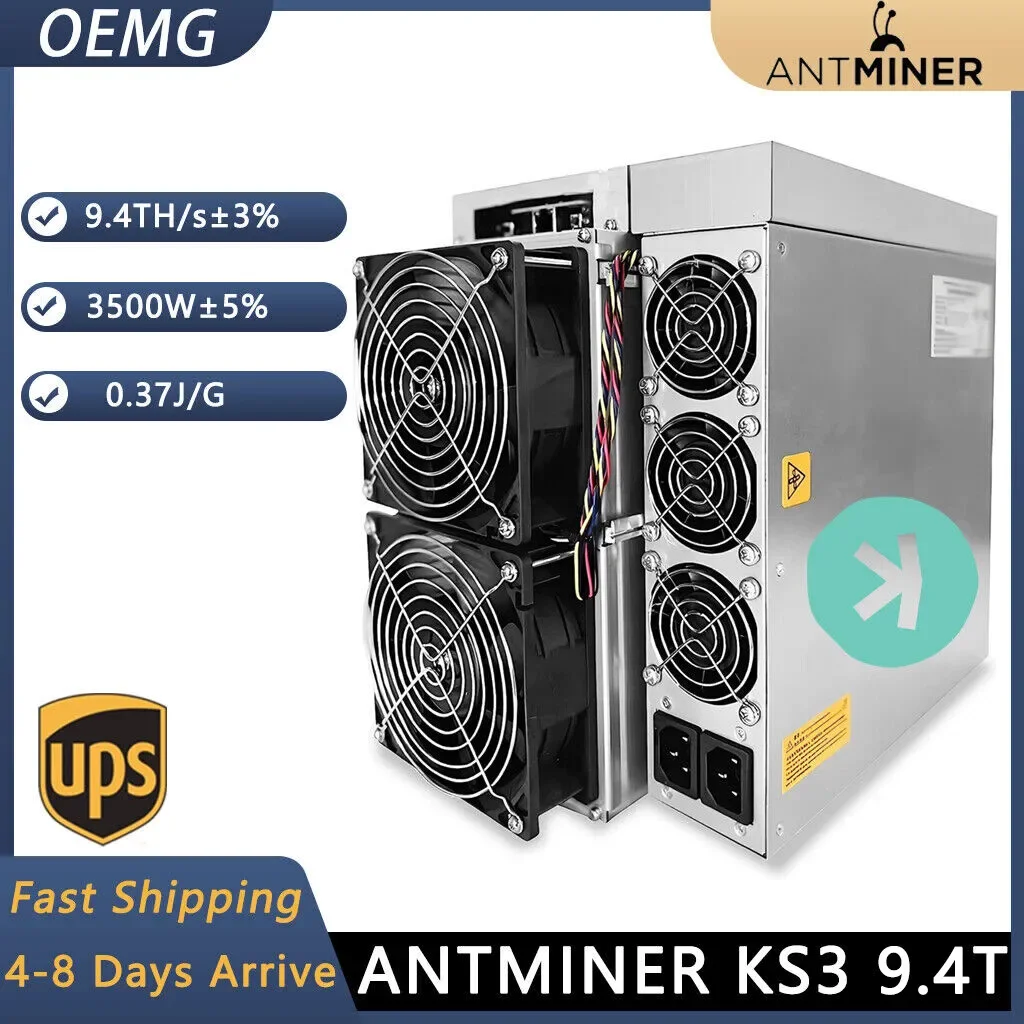

IceRiver KAS KS3 New, 8TH/S 3200W/h, In Stock Soon Fast Shipping