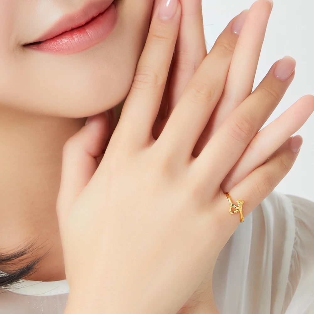 ★Товары сделанные на заказ/без отмены★Эллен ювелирные изделия 24K чистое золото