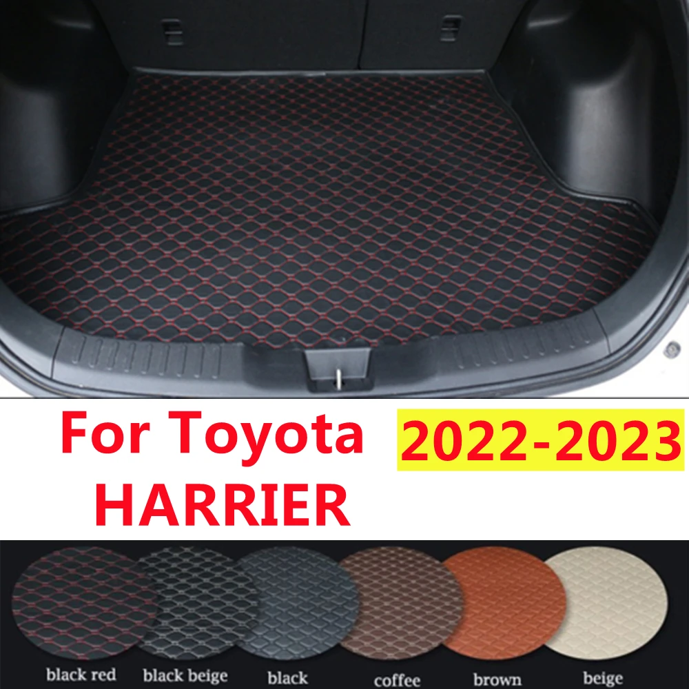 

SJ Custom подходит для Toyota HARRIER 2023 Водонепроницаемый Всепогодный автомобильный коврик для багажника авто задний поднос для ботинок поднос для грузового ковра протектор