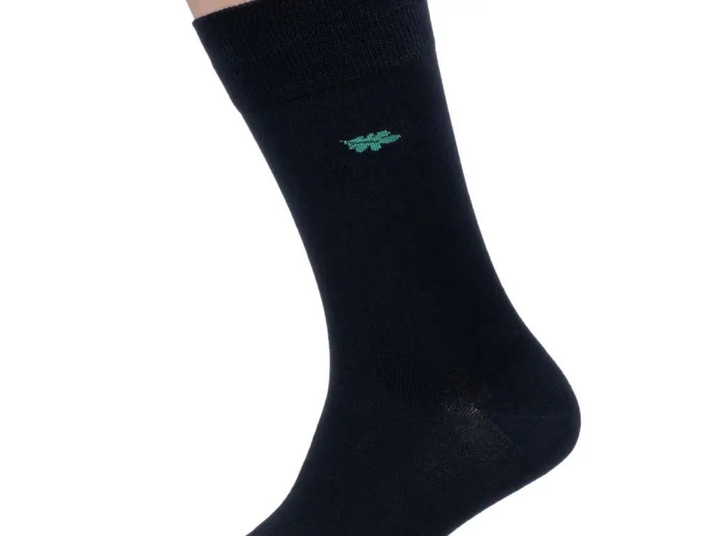 Набор из 6 пар мужских бамбуковых носков (ТМ Grinston socks) черные