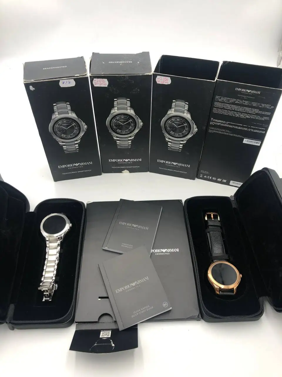 Дизайнерские часы Emporio Armani DW7E2 мужские Смарт Smart Цифровые Google |