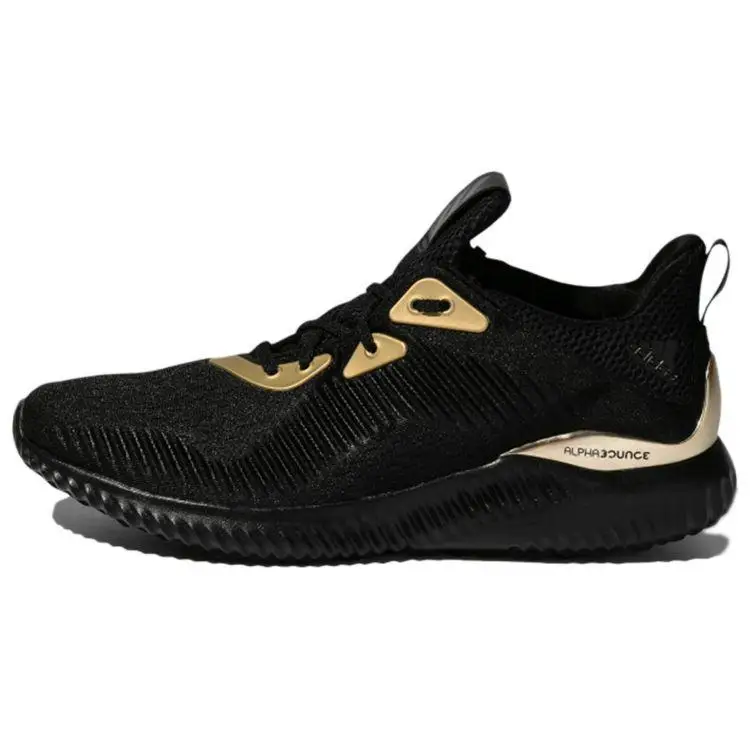 All black adidas alphabounce best sale