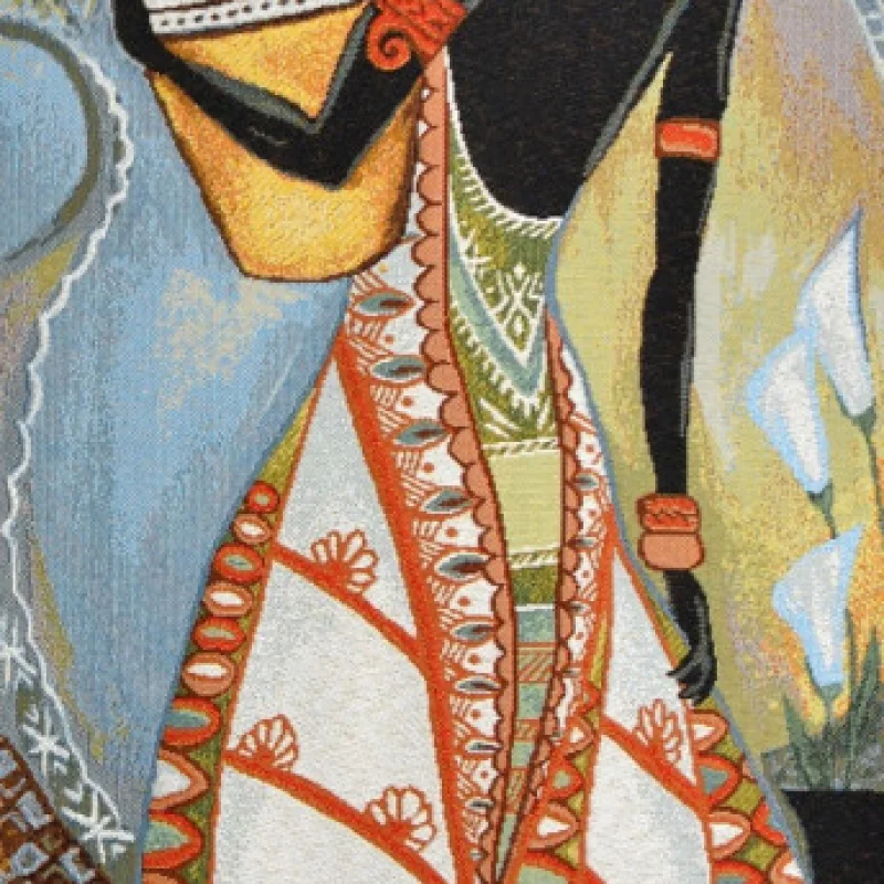 Купон гобеленовый - Африканка, Размер: 35x100