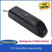 downtube batterie 36v 15ah hailong 2 e bike lithium ion bicycle battery pack ebike rechargeable factory hot sell high quality
