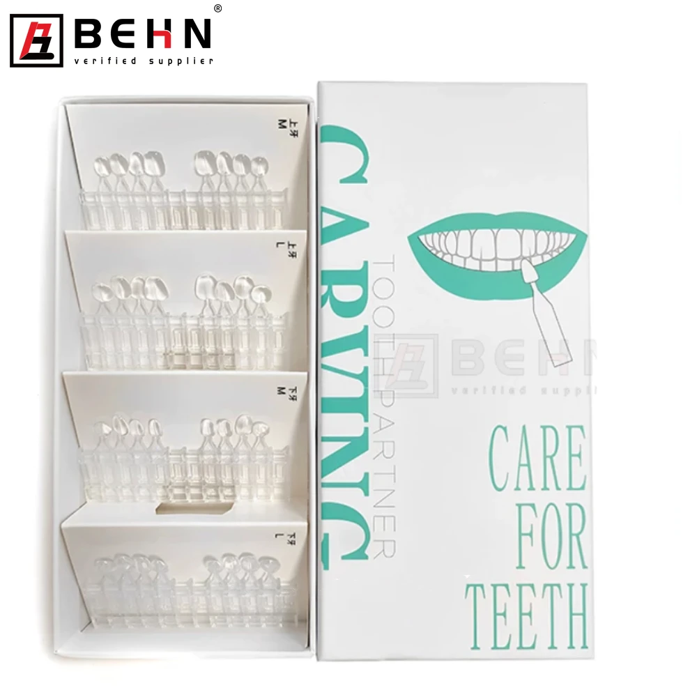 

BEHN Dental Mould Kit For Composite Resin Veneer Light Cure Filling Anterior Front Teeth Tooth Whitening Dentistry Lab Materials