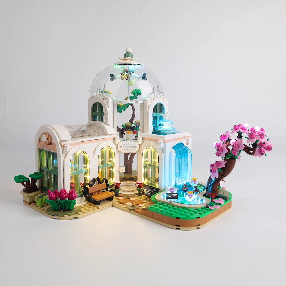 EASYLITE LED светильник Kit для коллекции 41757 года, набор строительных блоков для ботанического сада дружбы, только комплект для освещения, не модель