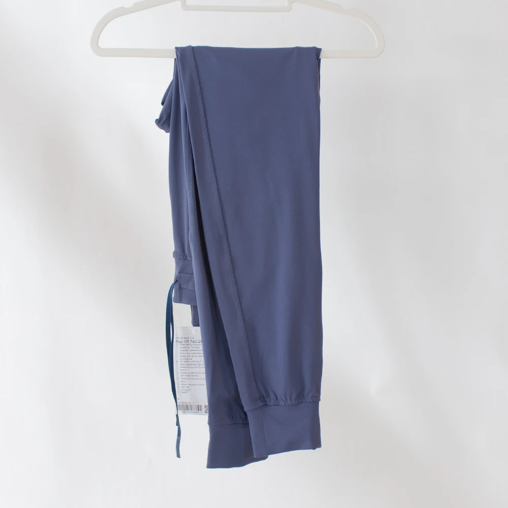 Winter Lulu High-Rise Jogger Drawstring Joggers Full Length Jogging Stretch Sweatpants Designed for On the Move