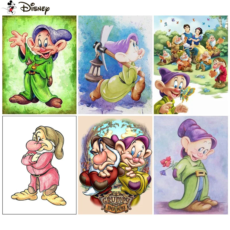 

Алмазная вышивка Disney, Набор для вышивки крестиком «Принцесса карлика», 5D Вышивка