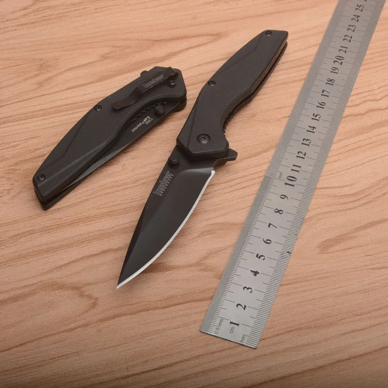 

Kershaw1366 Pocket Folding Outdoor Knife 8CR13 Blade G10 Handle Hunting Camping Survival Tactical Utility Fruit Knives EDC Tools