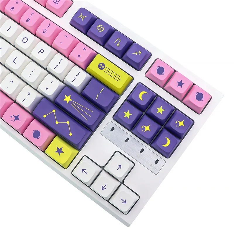 Пользовательская Астрология PBT 143 клавиши механическая клавиатура XDA профиль Cherry