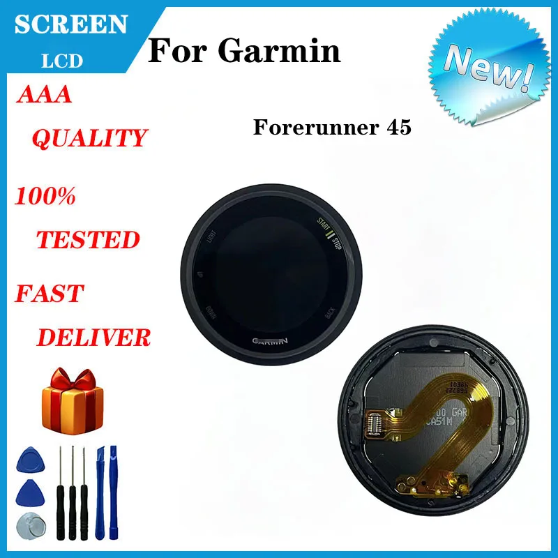 

Запчасти для ремонта ЖК-экрана Garmin Forerunner 45
