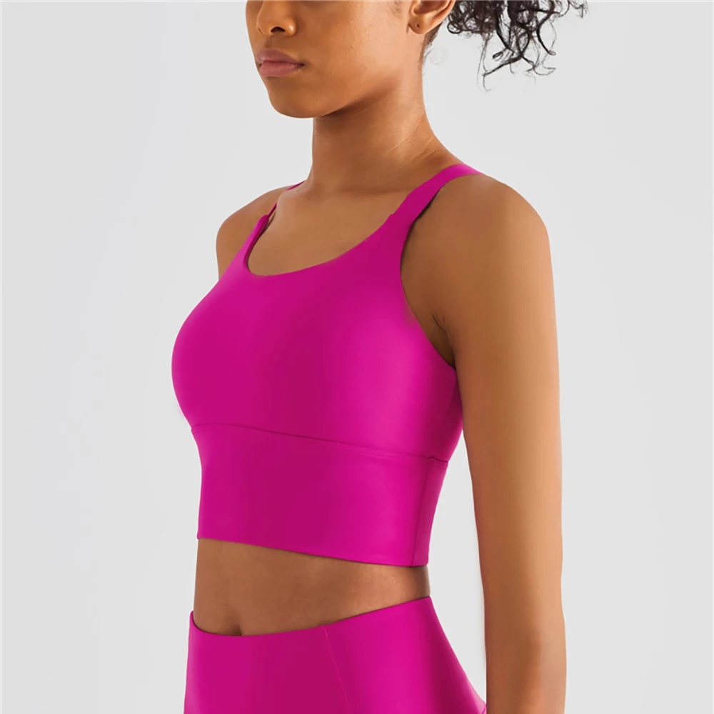 Vnazvnasi Sexy Tops Sports Yoga Bra Padded Fitness Top For Women Gym Sports Underwear Workout Crop Top Adjustable Women Clothing
