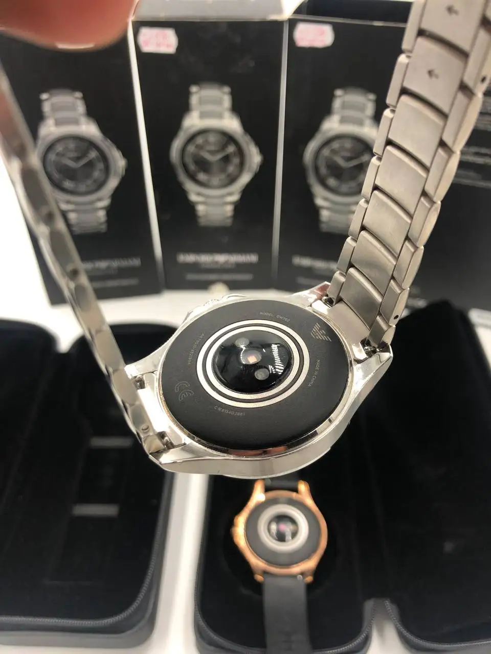 Дизайнерские часы Emporio Armani DW7E2 мужские Смарт Smart Цифровые Google |
