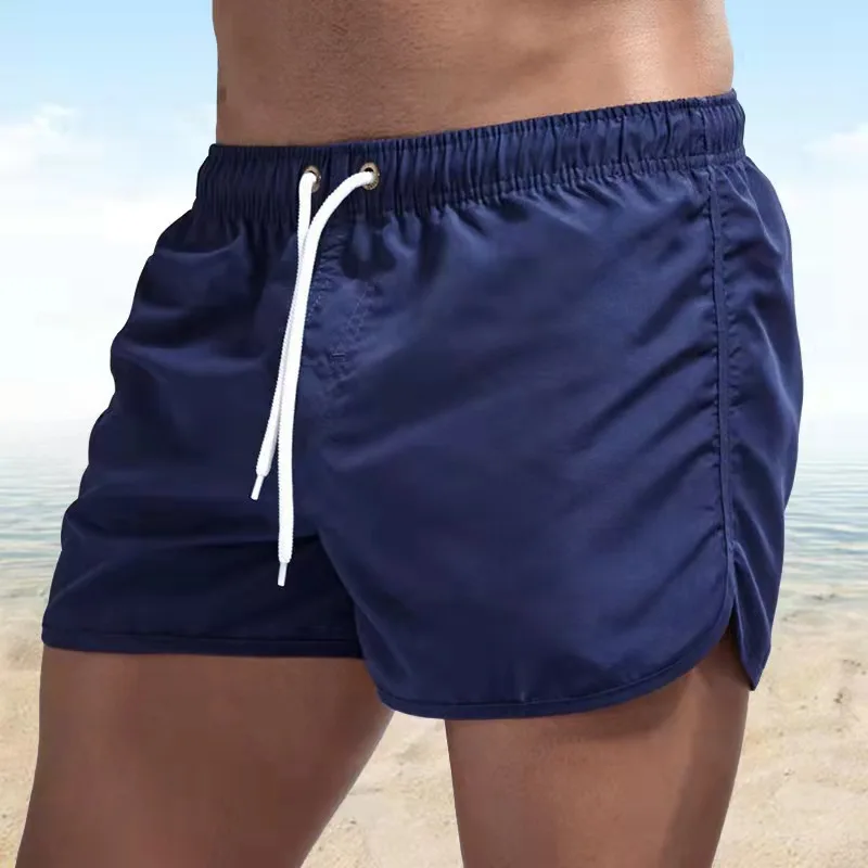 Men's Fashion Bodybuilding Shorts GymS Fitness Sports Short Pants Summer Casual Thin Cool Bermuda Male Quick Dry Beach Shorts