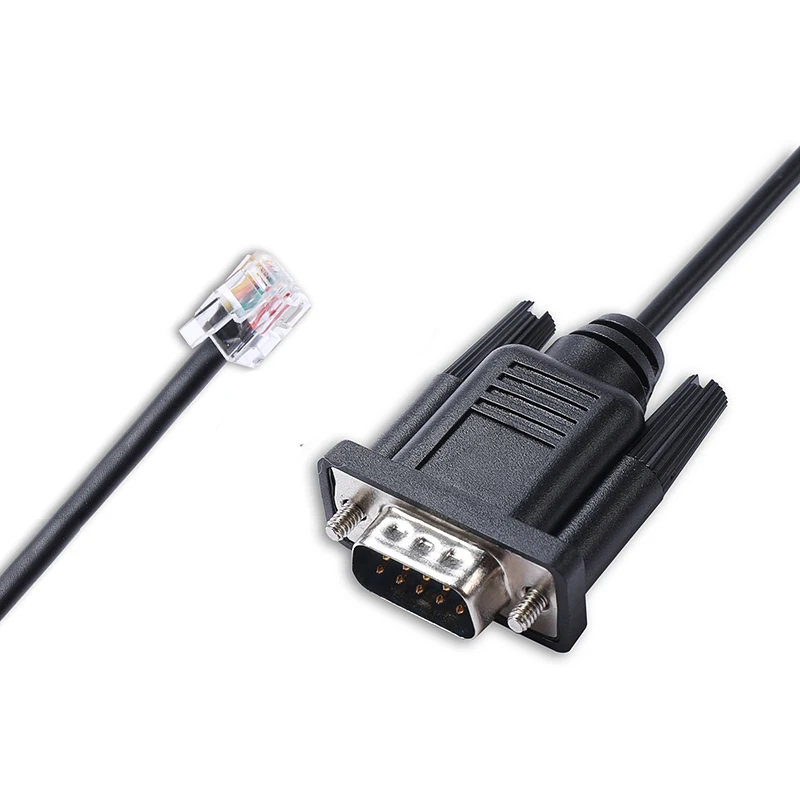 9-контактный Штекер D-sub DB9 к RJ11 6P6C управляемый коммутатор кабель последовательной