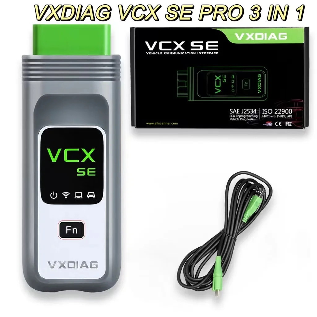 

VXDIAG VCX SE Pro OBD2 Diagnostic Tool with 3 Free Car Authorization Upgrade Version of VCX NANO PRO