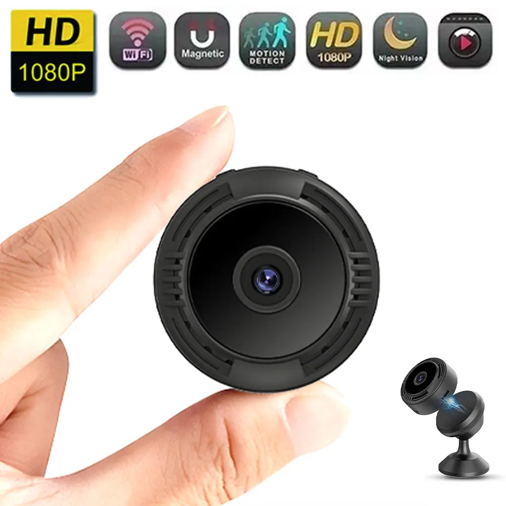 Wifi Mini Camera HD 1080P Wireless Night Vision Detection Motion Micro Cameras Video Recorder Remote Home Security Camcorder F8 |
