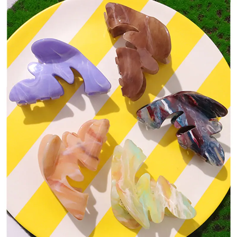 Ful Bloom Resin Hair Clip For Women Jewelry Vacation Hair Accessories New
