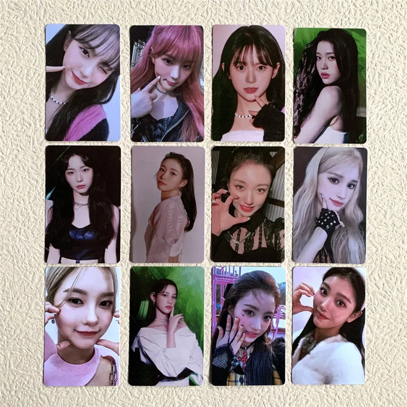 

9pcs/set KPOP Kep1er Album First Impact Photocard Single Sides Card Postcard Chaehyun Bahiyyih YUJIN Dayeon Fans Collection Gift