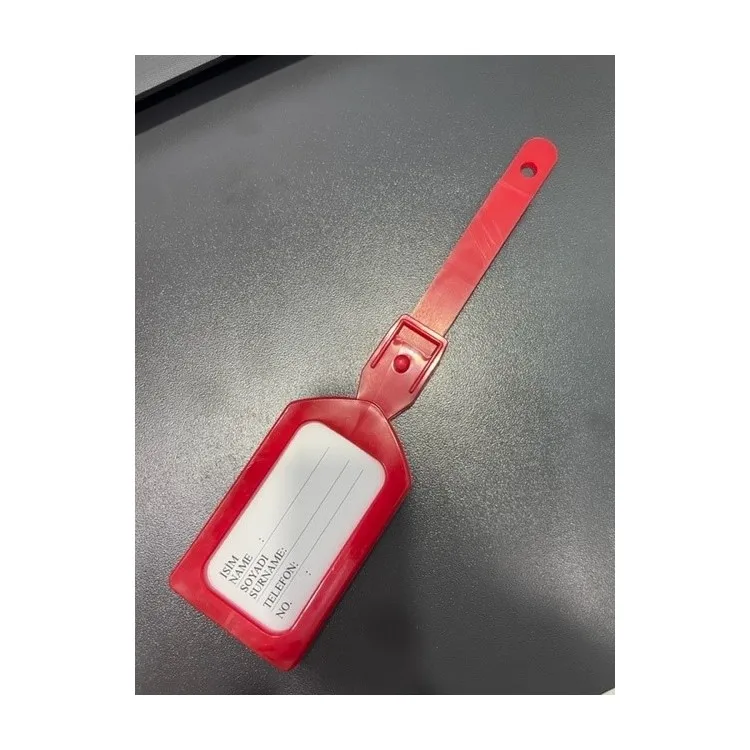 Рисунок 3 - Seyahat Aksesuar Буква B Красная бирка для чемодана