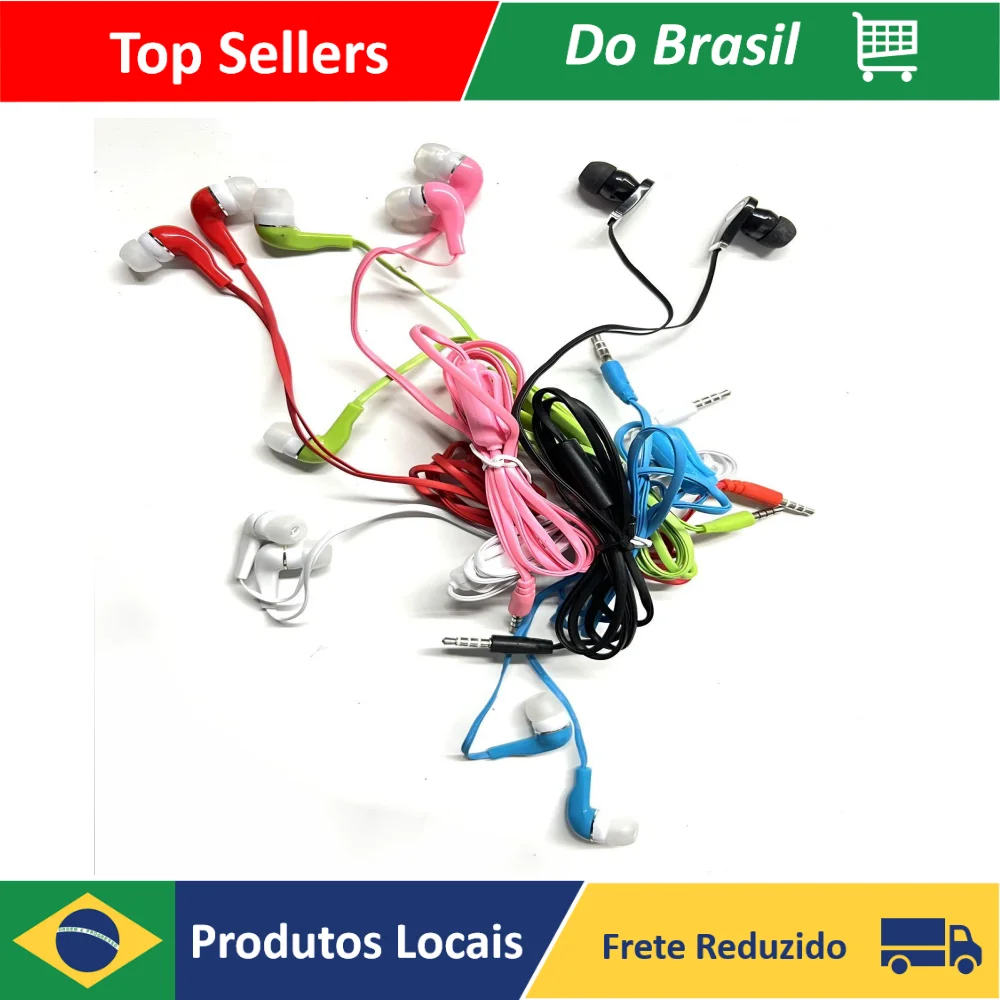 

EC-061002 KIT 5 FONE COM MICROFONE M PEQUENO COM P2