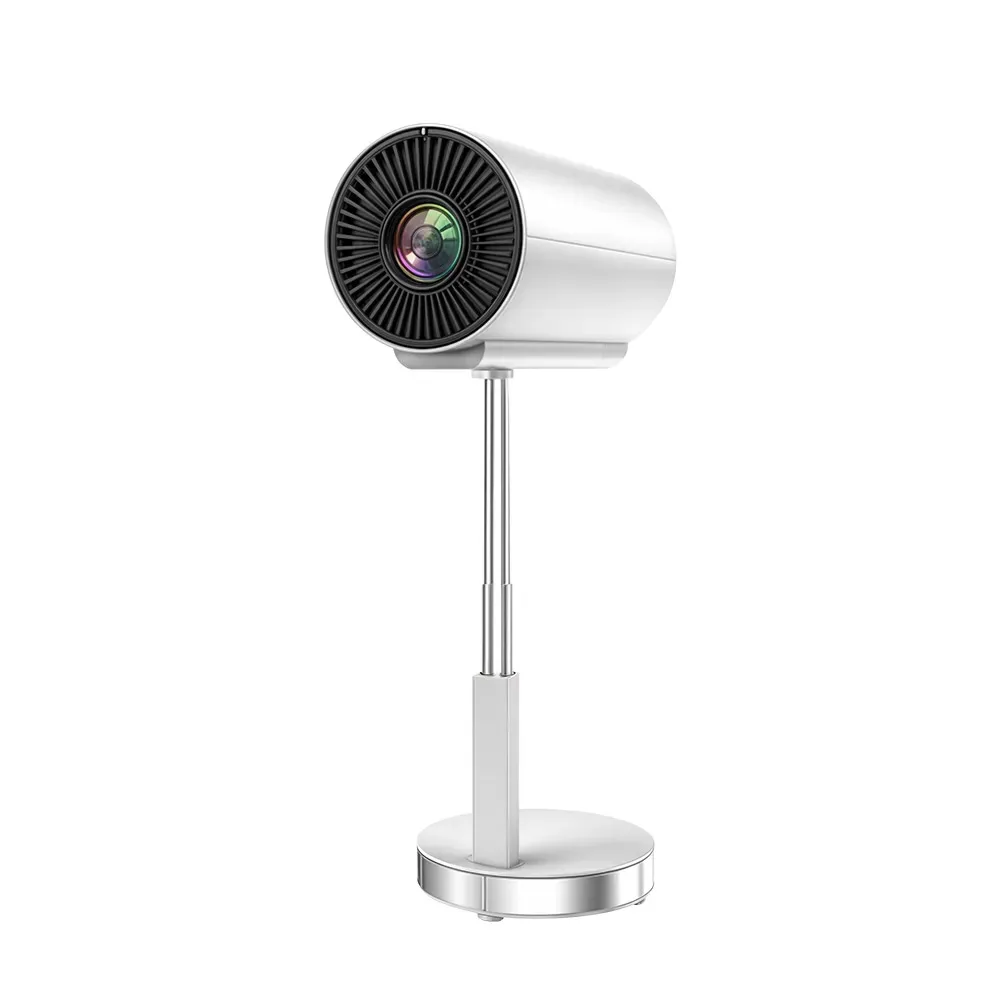 Фото Ayisa ATS3 720P HD Android-проектор, обновленный Wi-Fi 5/6, портативный с подвесом, работает с ТВ-приставкой, смартфоном, HDMI, USB №1