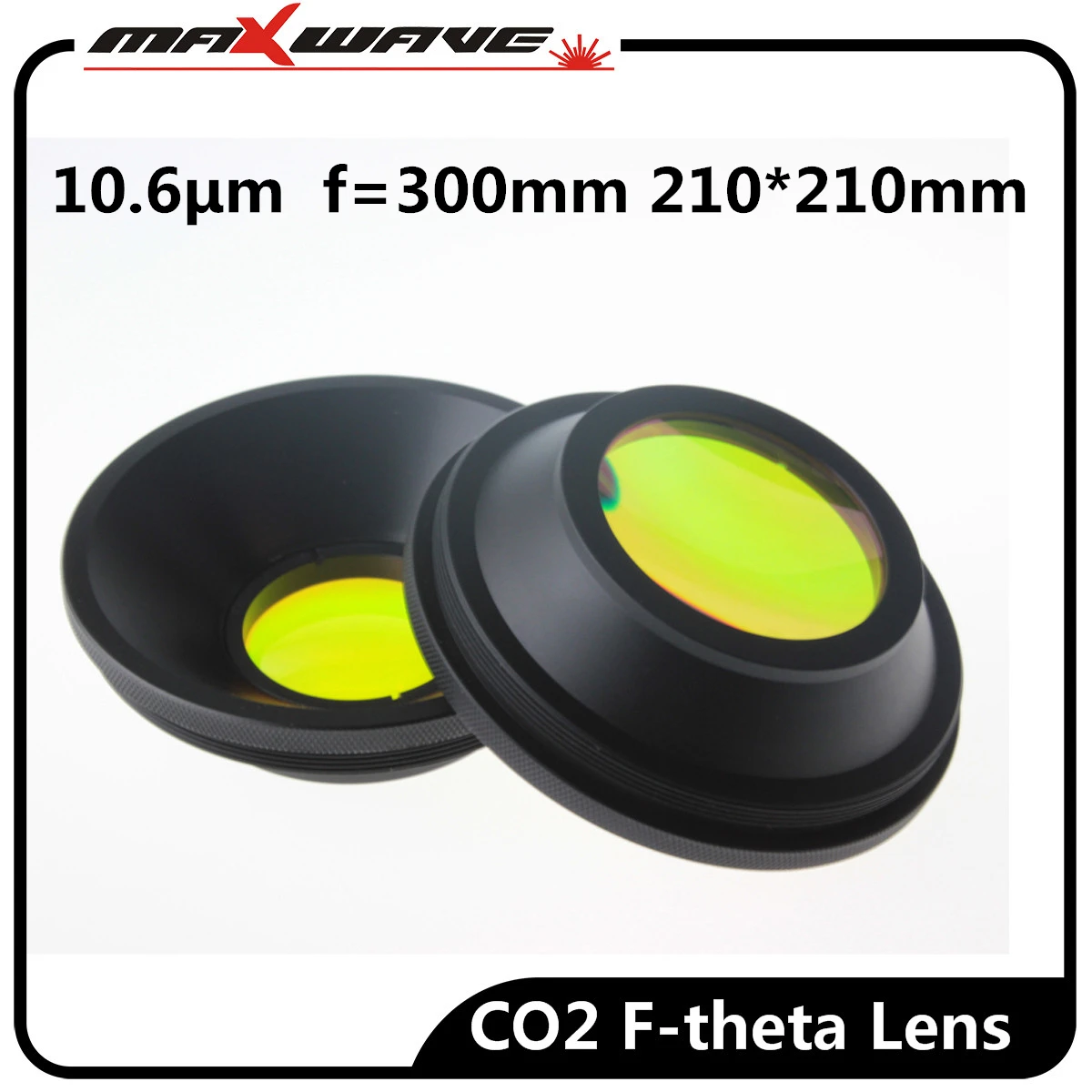 F-theta Lens Field Lens 10.6μm SINO GALVO Fiber Marking Machine Head Lens for CO2 Optical Laser Marking Engraving Cutter