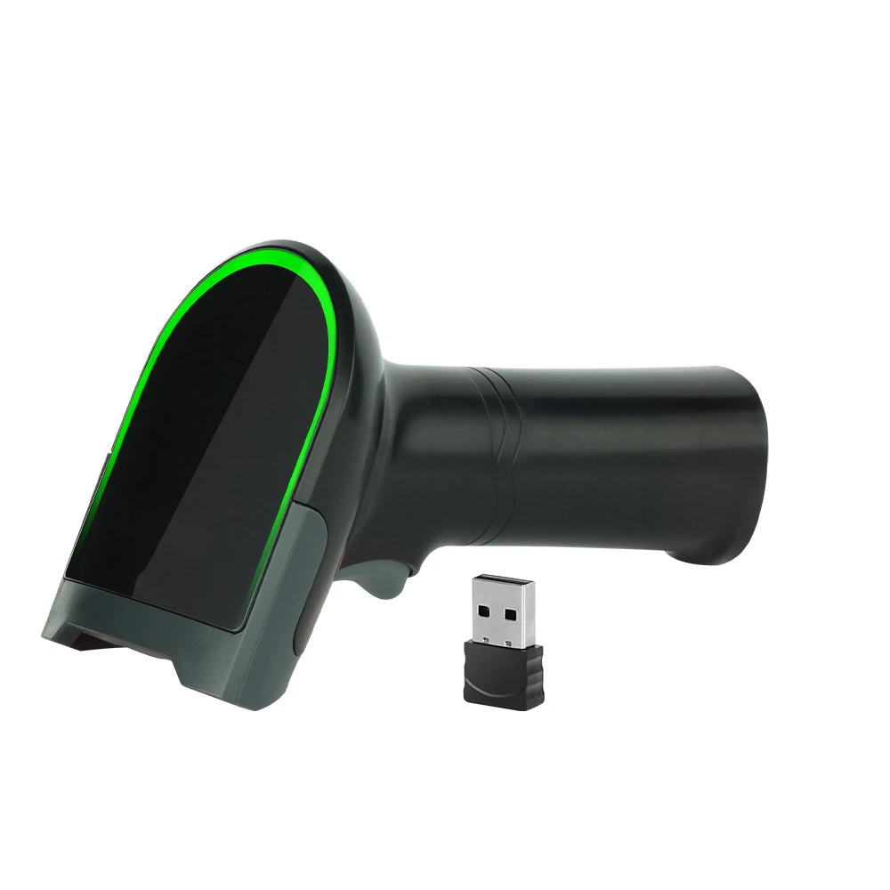 Фото Беспроводной Bluetooth-сканер штрих-кодов Leshine 1D 2D QR-кодов с USB Type-C для супермаркетов, совместимый с iOS, Android и Windows. №3