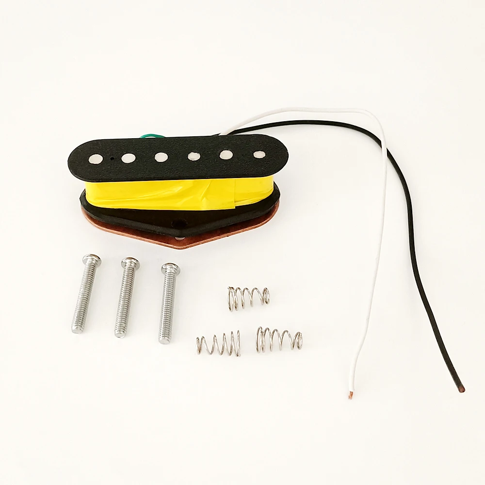 

TL Electric Guitar Pickup Bridge Ceramic Pickup Single Coil Black for Guitar Parts