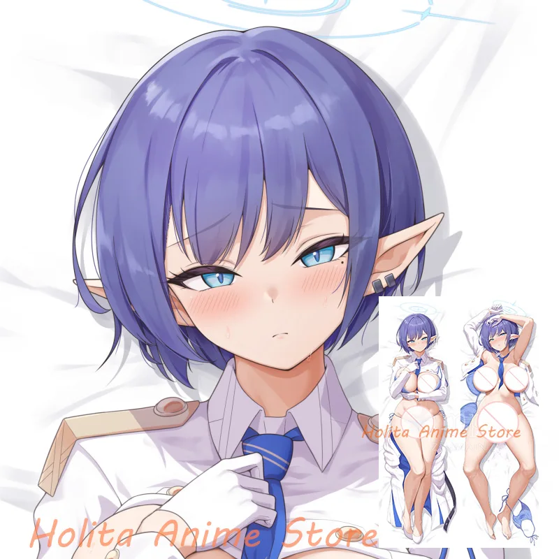 Dakimakura Aoi Blue Archive аниме двусторонний принт наволочка для тела в натуральную