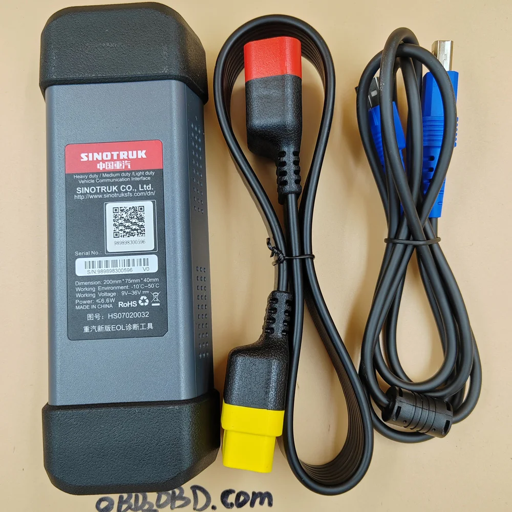 Дизельный диагностический инструмент Sinotruck EOL OBD для сверхмощного сканера HOWO
