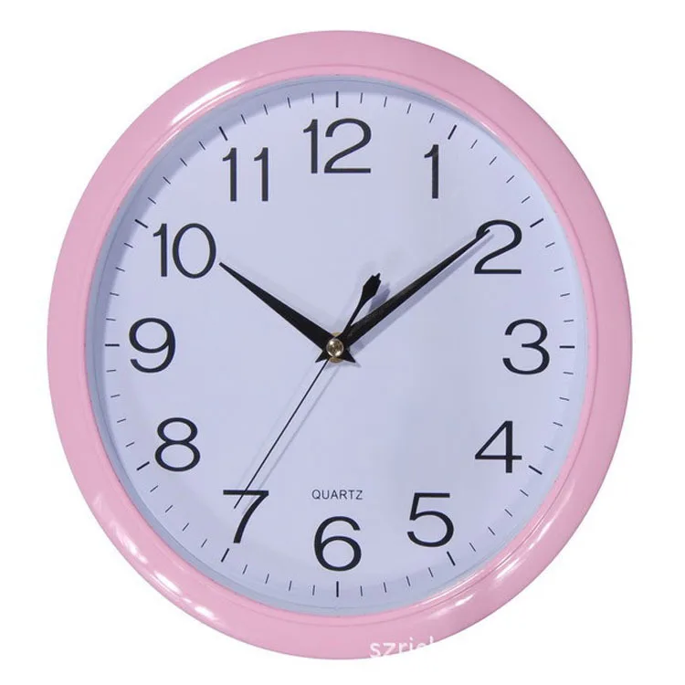 Разнообразные Металлические Пластмассы Простые Тихие Часы Мультипликационные