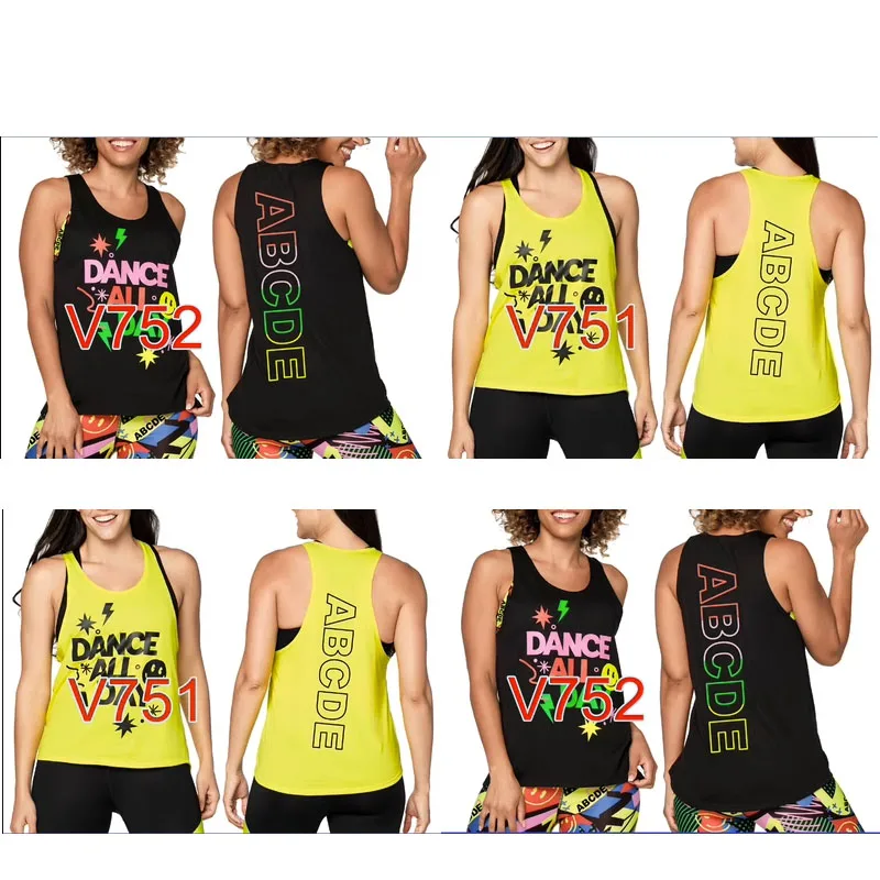 

dance wear fitness summer wear aerobics wear sportswear ladies yoga exercise tops