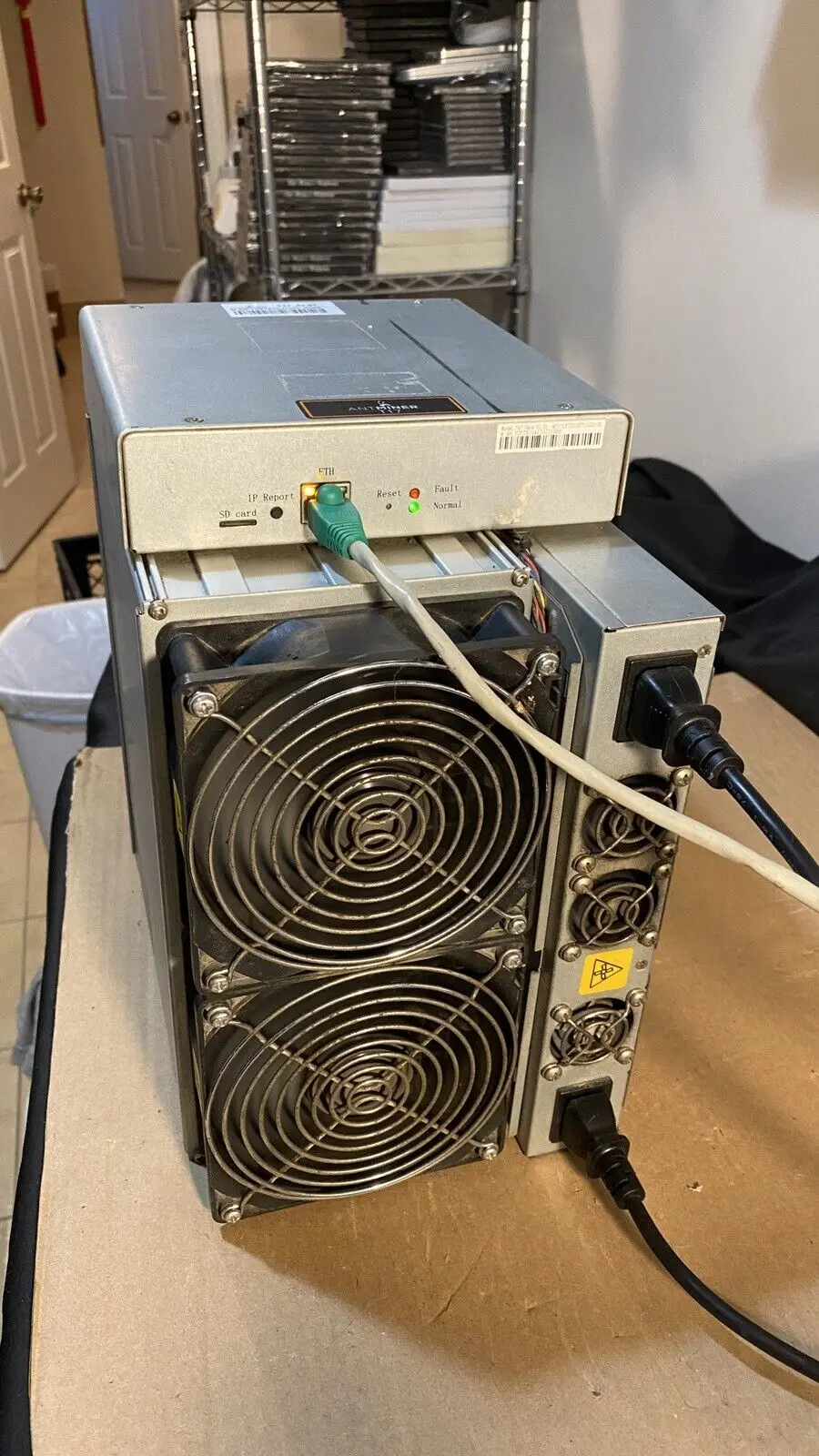 

NEWLY ORIGINAL Antminer T17 42TH/s Cryptocurrency Mining Rig Btc Mining Machine Bitmain Asic ...