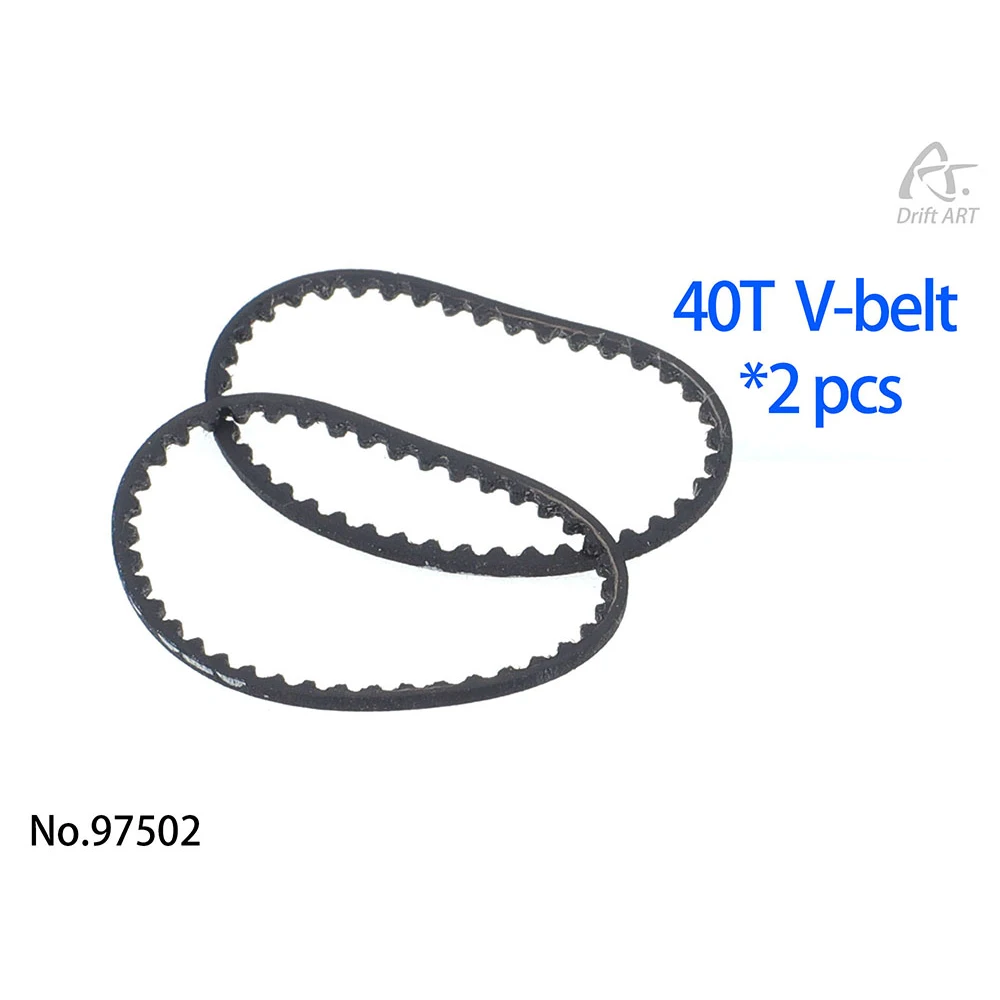 Drift Art 97502 V-ремень 40T 2 шт. длинный-узкий тип 1 мм для TDS DA3