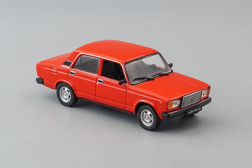 VAZ 2107 LADA (USSR RUSSIAN) 1982 RED #262 | ВАЗ ЖИГУЛИ АВТОЛЕГЕНДЫ СССР