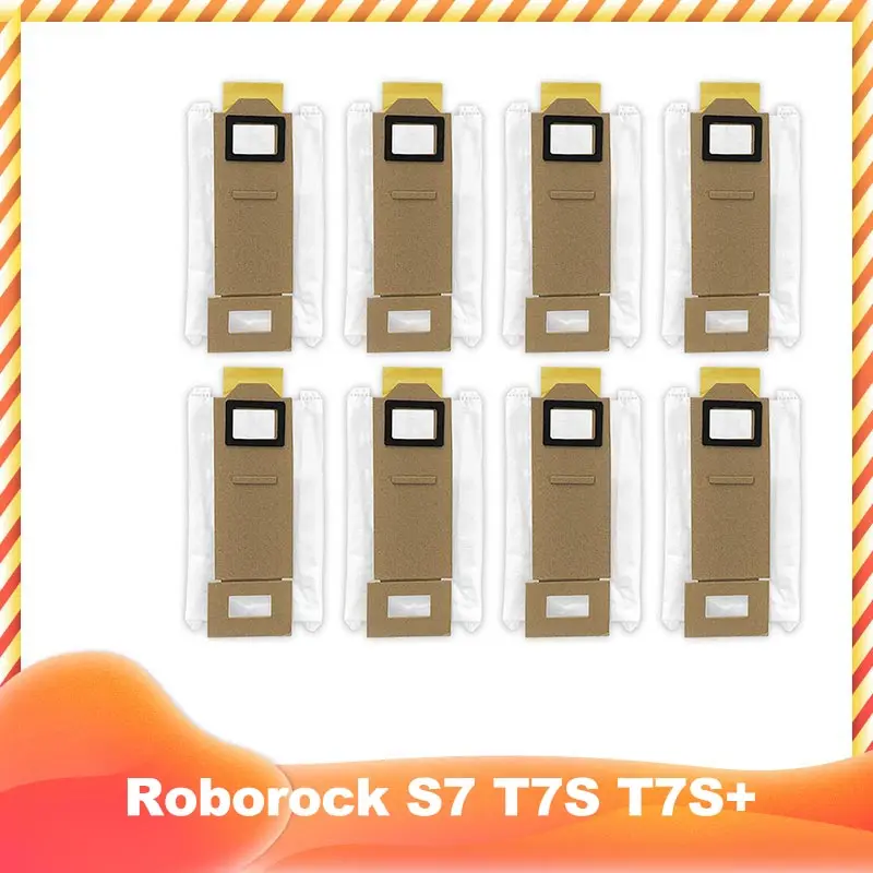 

1.8L Replacement Disposable Dust Bag for Xiaomi Roborock S7 T7S Serise Auto Empty Dock RockDock Robot Vacuum Cleaner Spare Parts