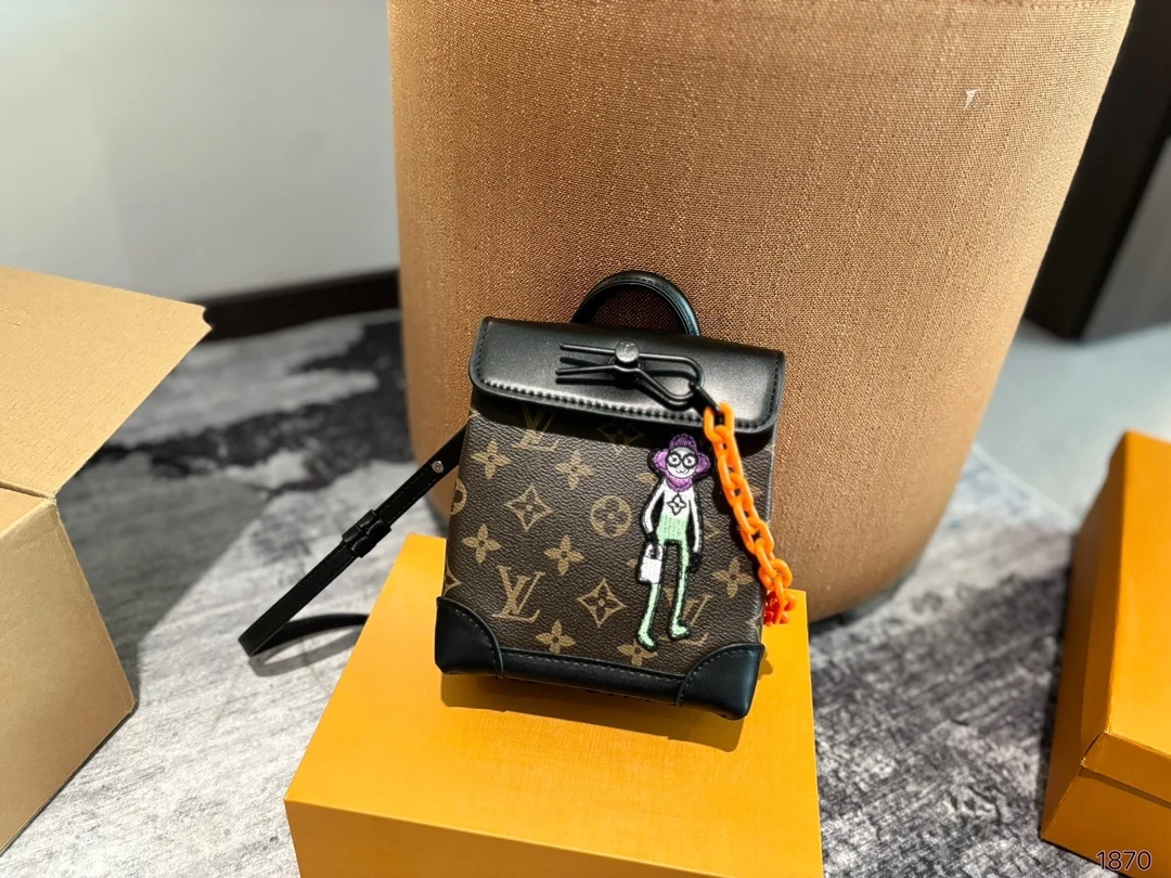 Стиль Louis Vuitton Копия 1:1 Новые Сумки Универсальная Через Плечо Сумка-меССенджер