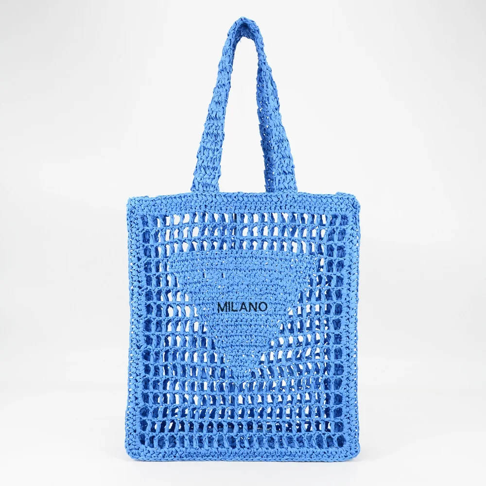 

2022 знаменитый бренд Роскошные дизайнерские модные тканые сумки для покупок из рафии с вышивкой ручная работа соломенная сумка-шоппер