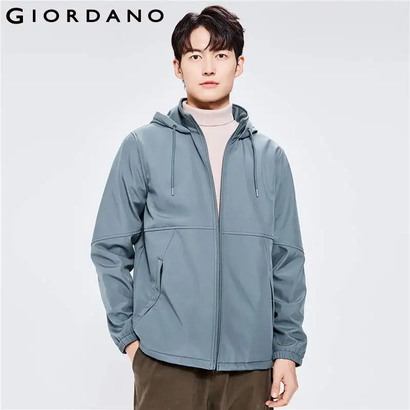 

Giordano мужские куртки с мягкой ракушкой композитные флисовые теплые куртки уличные спортивные повседневные куртки с капюшоном 13072614