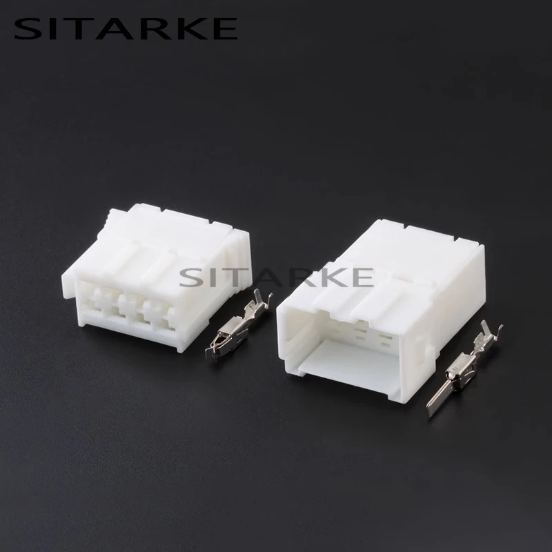 

8P Male Female 3.5MM Series Automotive Electrical Wiring Connector Waterproof Auto Plug 969191-1 927365-1