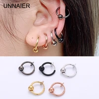 1 pair ear cuff hoop fake earrings man without drilling ear clip on earrings for women 2022 without piercing earring non hole