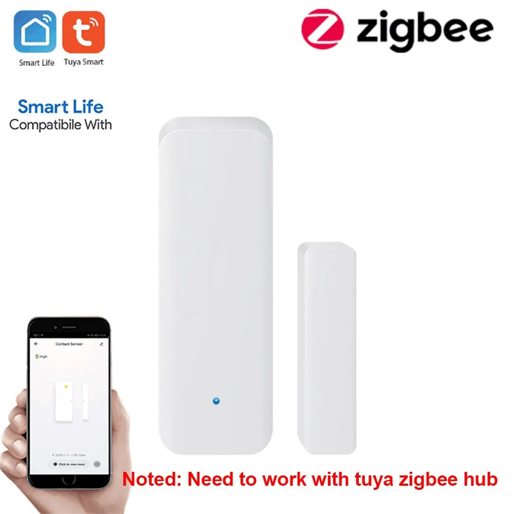 Tuya Zigbee датчик двери умный