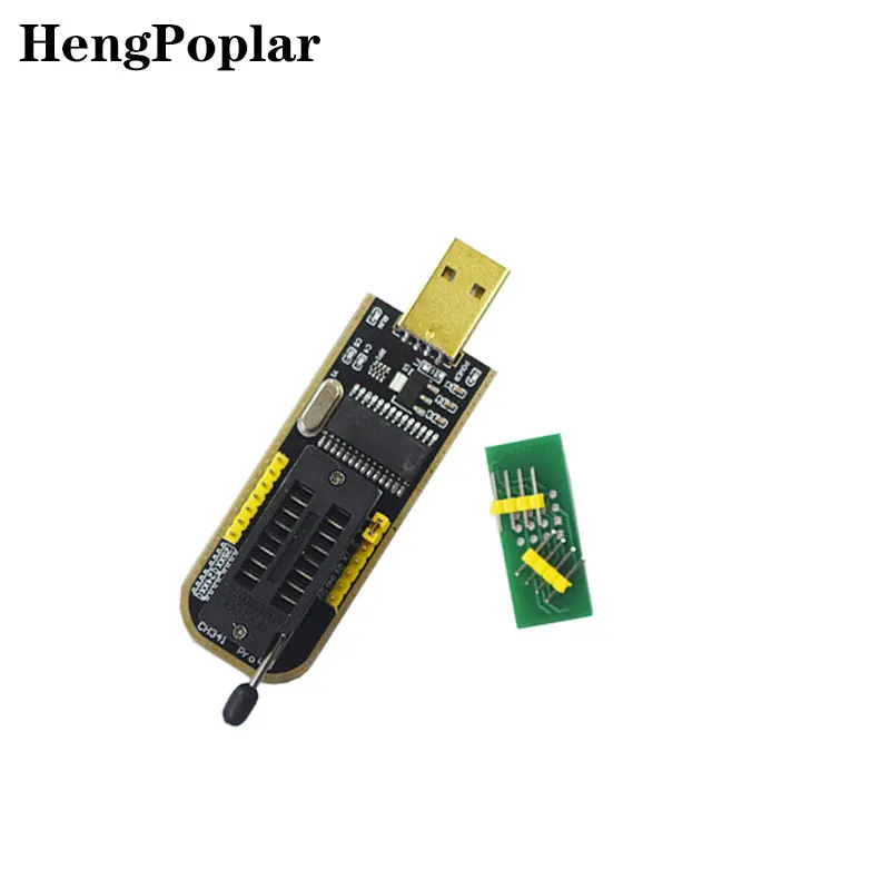 USB-программатор CH341A 24 25 серия EEPROM Flash BIOS + зажим SOIC8 SOP8 адаптер 1 8 в Комплект сделай