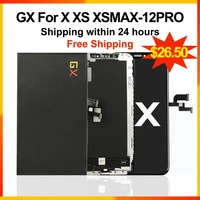 original factory for iphone x gx oled screen assembly incell lcd iphone x display gx soft 11 12 pro xs max xr pantalla