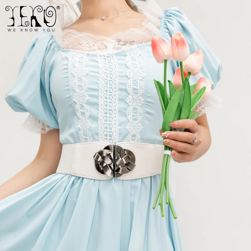 Новый модный декоративный пояс YEKO для женщин универсальный стиль Ins