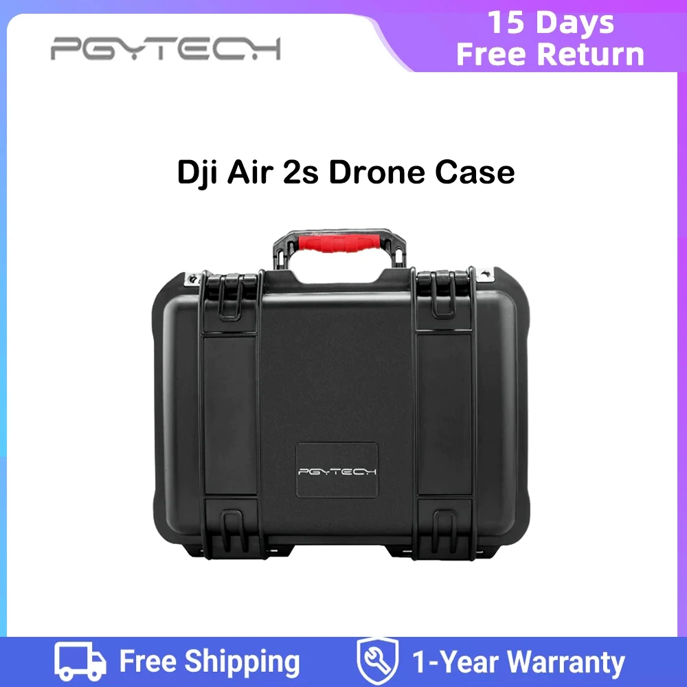 

PGYTECH Dji Air 2S Carrying case Waterproof Hard-shell Drone Box Air 2s/Mavic Air 2 Drone Accessory