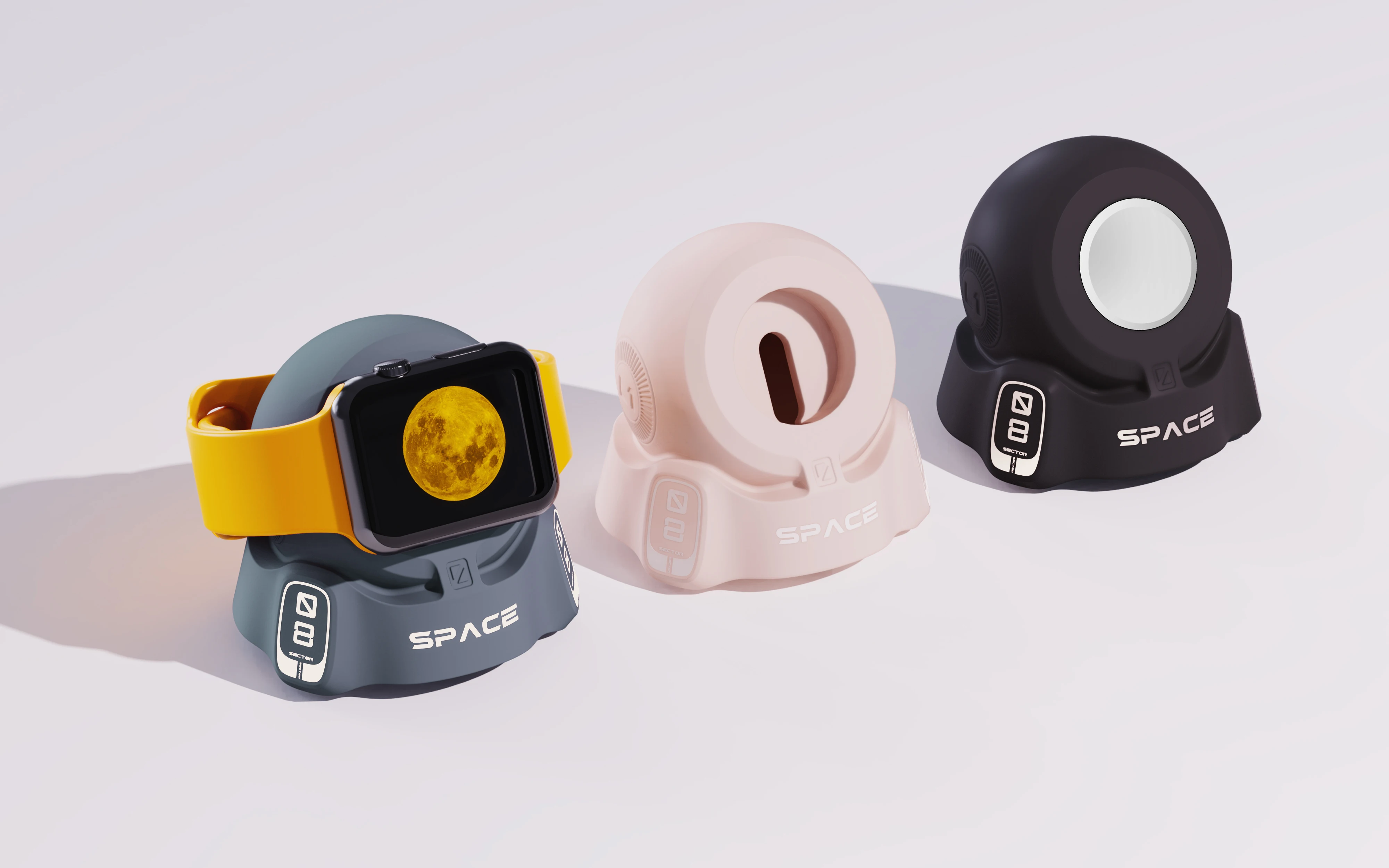 

Silicone Charging Station Stand For Apple Watch Charger iWatch Charge Dock Accessories for Apple watch 7 6 5 4 3 se