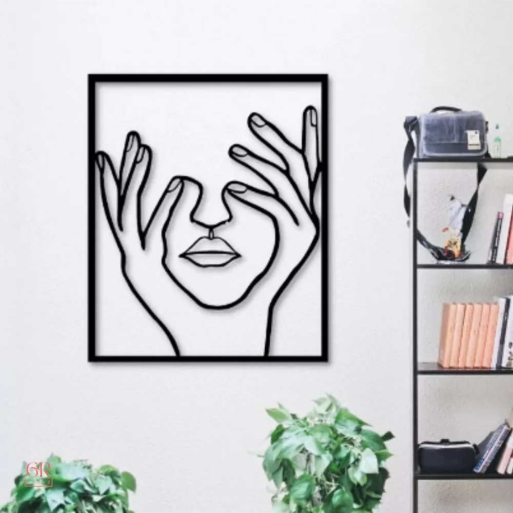 Деревянная душевная женщина рамка Настенный декор идея для качественного