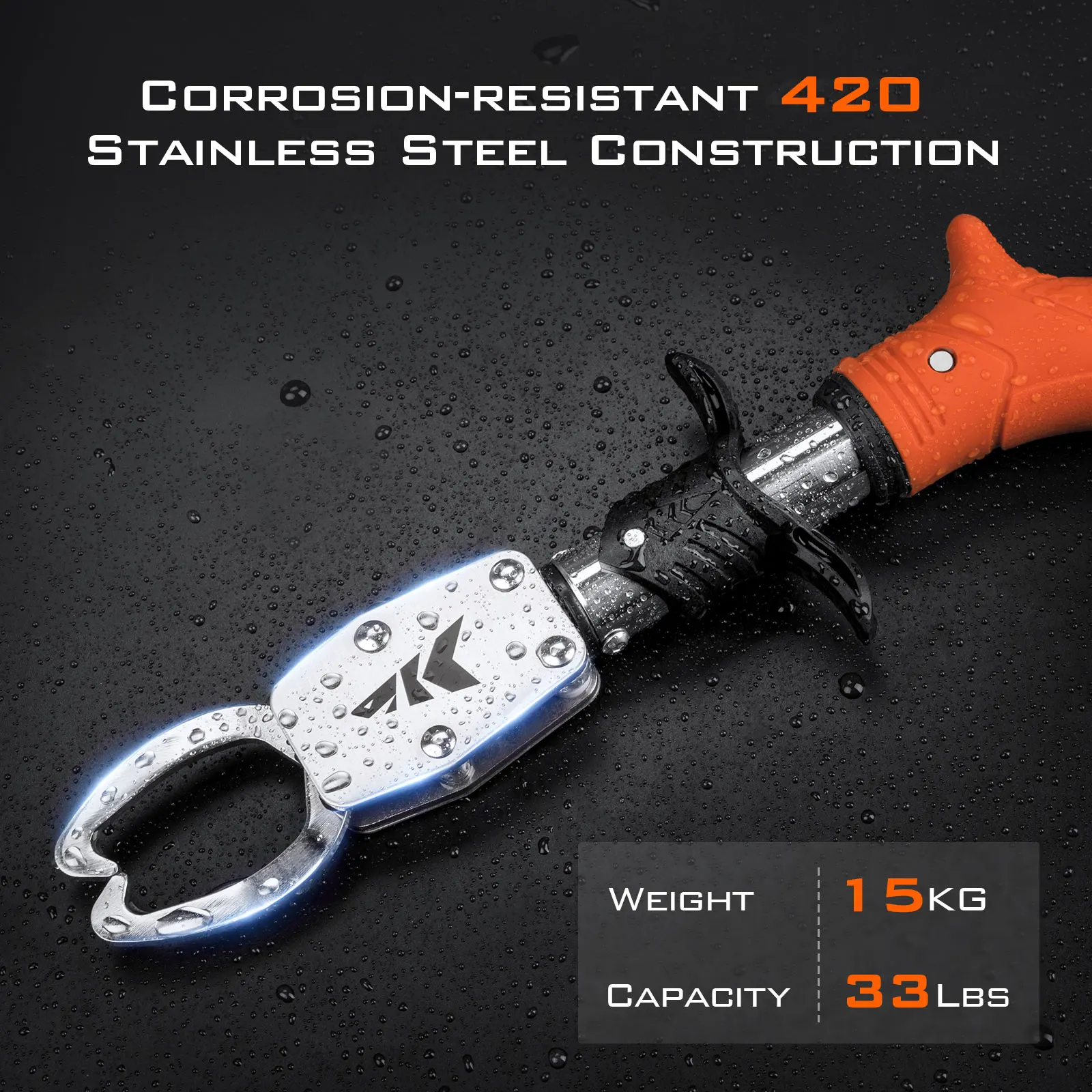 Рыболовные плоскогубцы KastKing Paradox угловой захват для рыбных губ устойчивый к